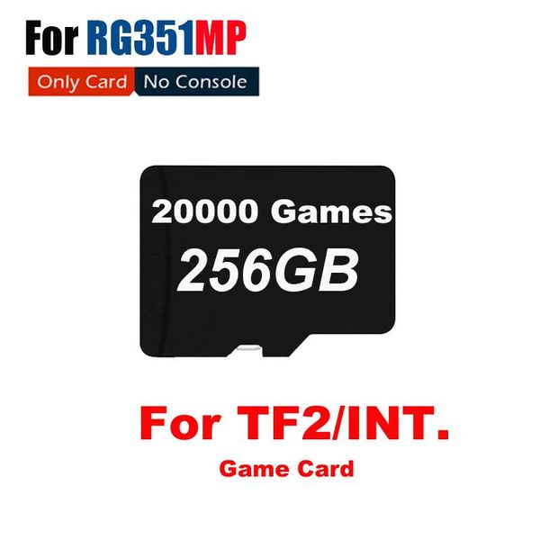 

portable game players rg351mp tf card 256g 20000 games
