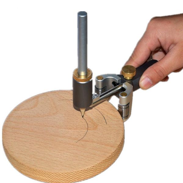 

professional hand tool sets wood scribe wheel marking gauge sliding mark scraper adjustable linear arc dual-purpose scriber parallel line dr