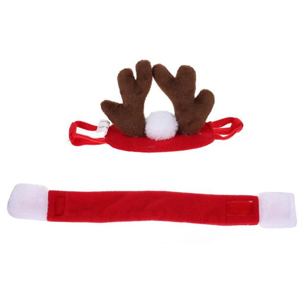 

cat costumes 1 set pet dog neckerchief warm scarf christmas collar headband