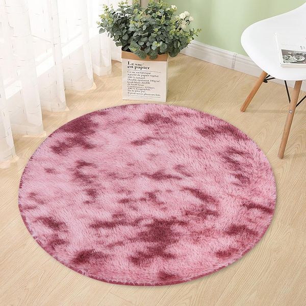

carpets round thick carpet for living room plush rug children bed fluffy floor home decor rugs soft velvet mat anti-slip