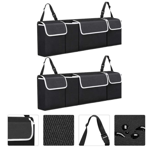

car organizer 2pcs seat hanging pouch storage backseat bag