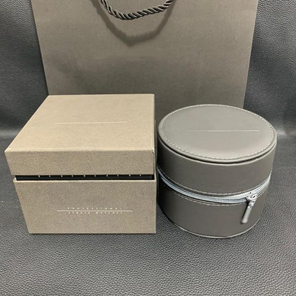 

watch boxes & cases tag round box, Black;blue