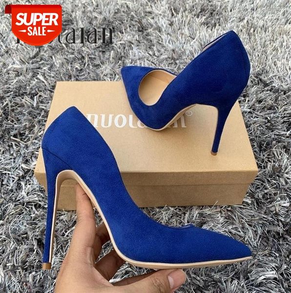 

Women Pumps High Heels Suede Leather Sexy High Heels Shoes for Women Stilettos Fashion Wedding Party Shoes Woman Big Size 4-11 #DU89