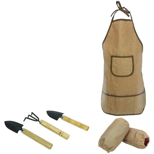 

kindergarten set, tool kit with rake aprons