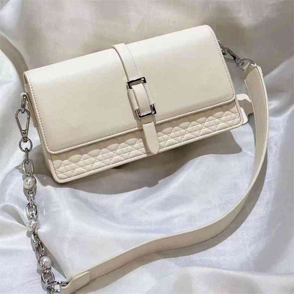 

xiaozhong light luxury women's 2021 new design fashion single shoulder under the armpit small square bag