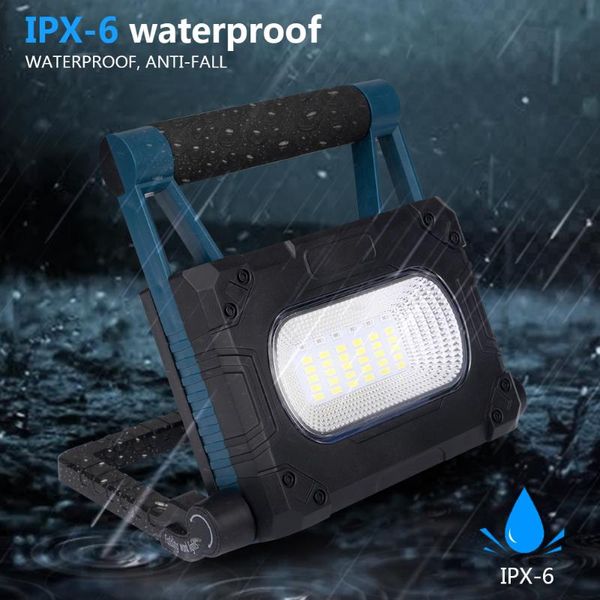 

modes working light lantern foldable led solar searchlight outdoor usb charging emergency 30w camping torch portable lanterns