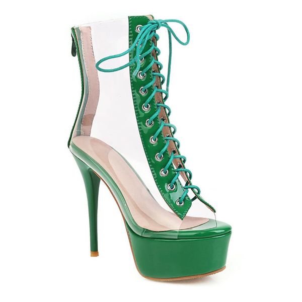 

sandals 2021 wind thin heel boots size shoes, Black