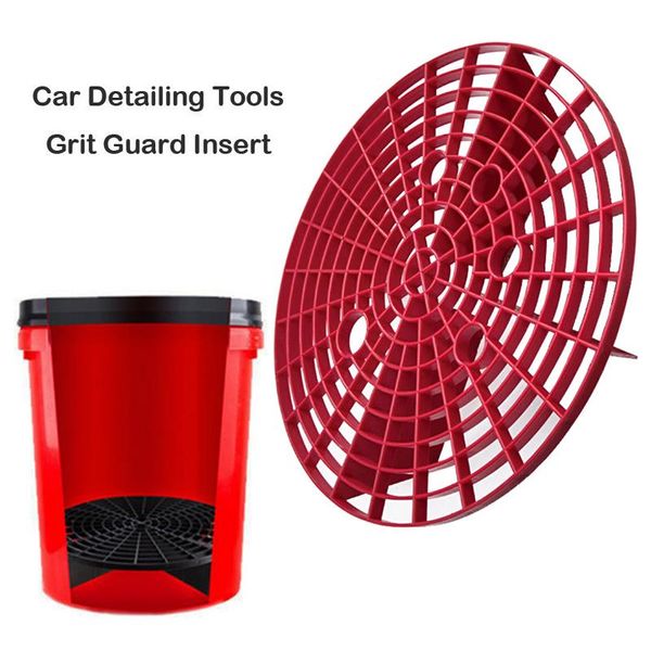 

car sponge wash grit guard insert washboard water bucket scratch dirt filter cleaning tool accessories 23.5cm/26cm r10