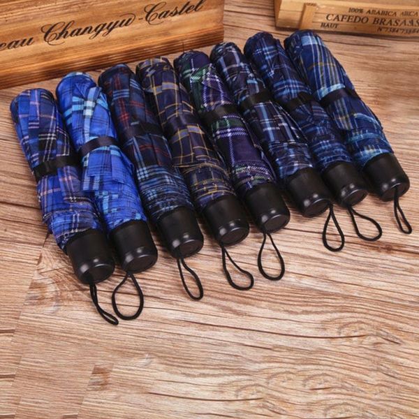

umbrellas 1 pcs folding umbrella rain windproof portable short handle fashion for outdoor travel b88