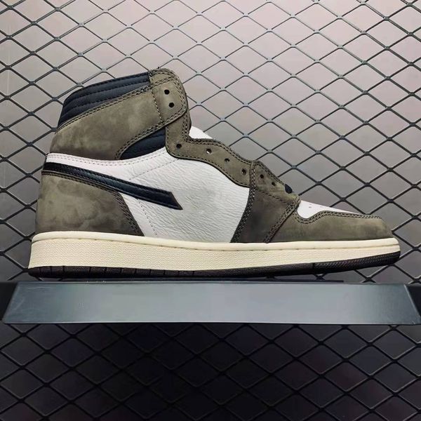 

travis x 1 retro high men women running shoes og cuctus jack trainers casual sneakers barb dark brown cd4487-100