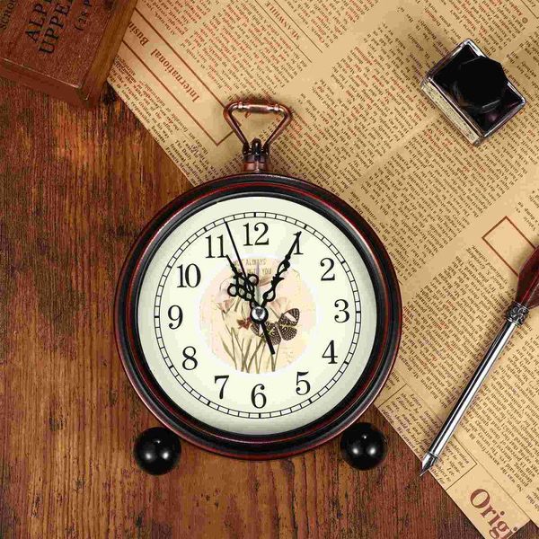 

other clocks & accessories vintage deskclock household alarm pattern battery