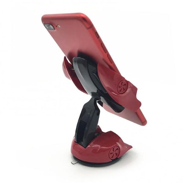 

cell phone mounts & holders foldable sport car shape dashboard mobile holder bracket with suction cup