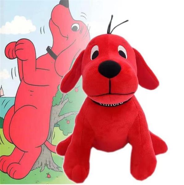

plush toys clifford the big red dog animated movie merchandise children's gifts