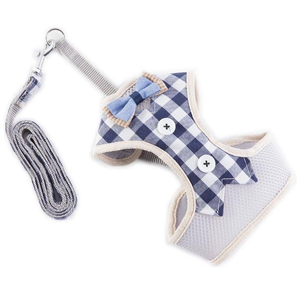 

dog breast strap cat pulling rope pet vest traction small harness supplies collars & leashes