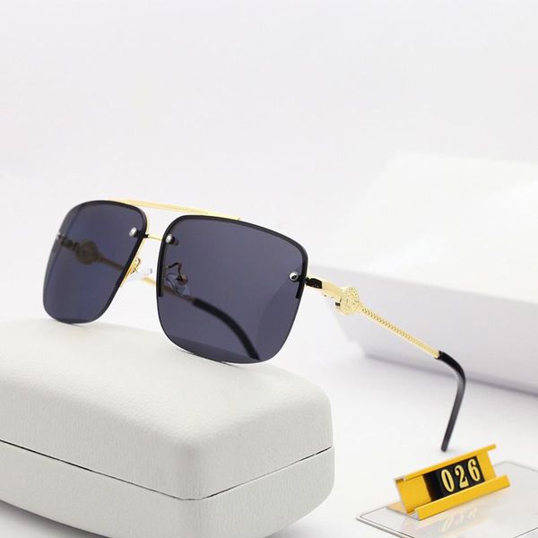 

sunglasses 026 men polarized 2021 brand designer sunshade glasses outdoor driver fishing uv400, White;black