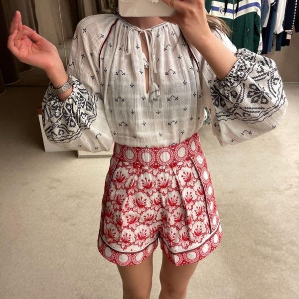 

spring and summer cotton linen womens skirts high waist casual short, Black