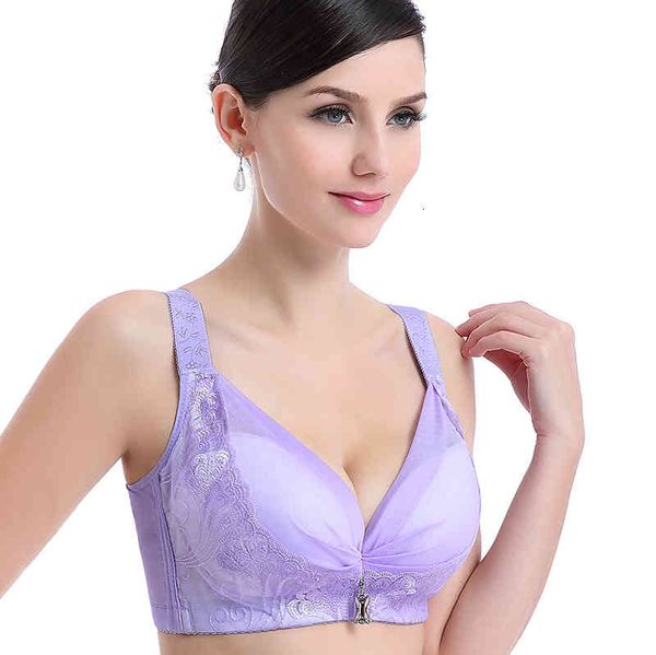 

bras large rimless bra cup gathered underwear imxl, Red;black