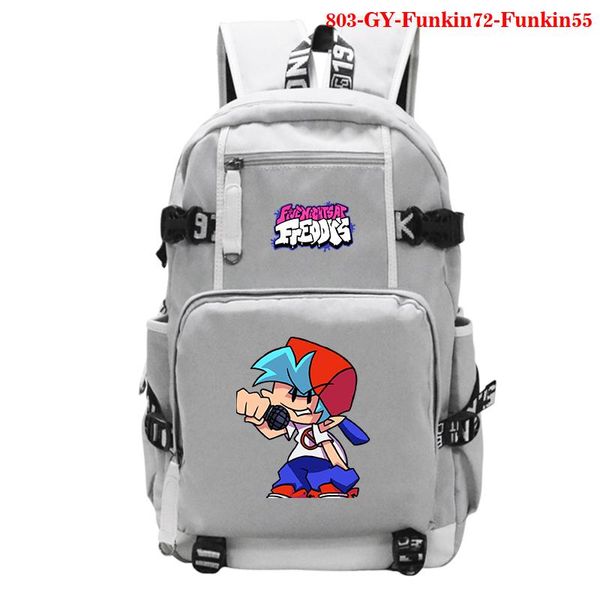 

backpack friday night funkin game printed women men outdoor fashion large capacity backpacks travel daypack for drop