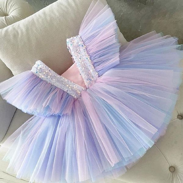 

classic kid girl wedding dress summer elegant prom evening dresses bowknot princess birthday party gown children clothing for girls, Red;yellow