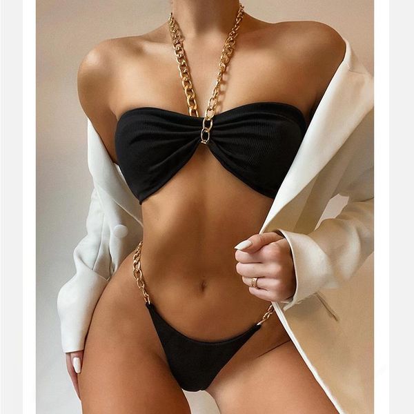 

women's swimwear bikini set women plus size swimsuit push up bathing suit biquini maillot de bain femme monokini tankini, White;black
