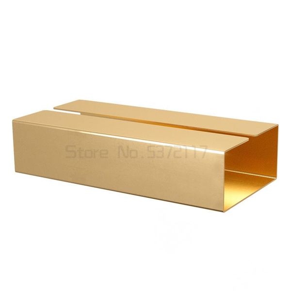 

toilet paper holders metal tissue box bedroom living room home deskfinishing simple coffee table restaurant metallic gold storage