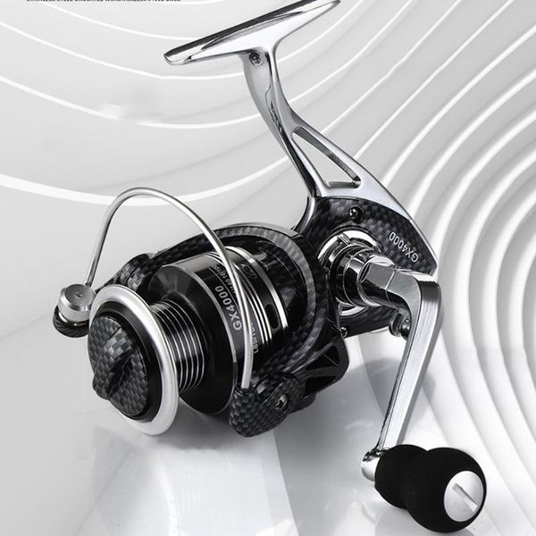 

baitcasting reels 13+1bb spinning fishing reel gear ratio 5.0/1 metal handle long casting sea rock bait accessories