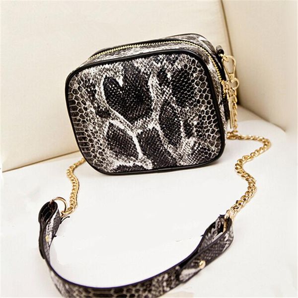 

evening bags genuine leather handbags luxury women bag female chain snake shoulder crossbody for messenger purse sac femme