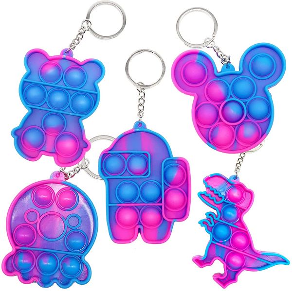 

mini pop keychain 5 pack