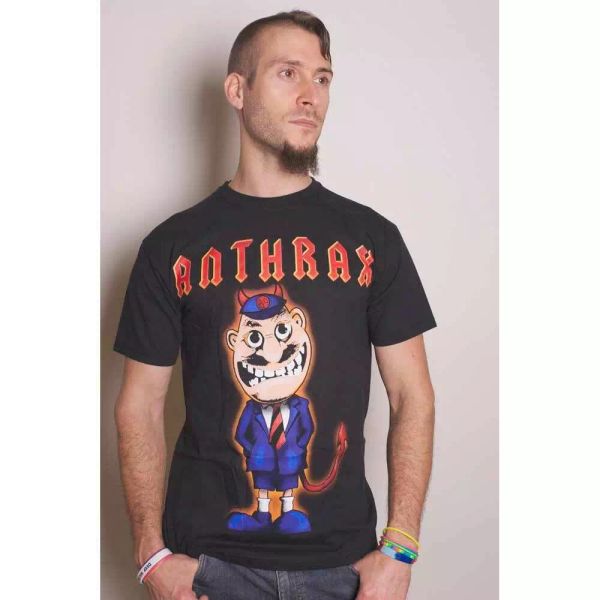 

anthrax tnt cover official tee t-shirt mens unisex, White;black