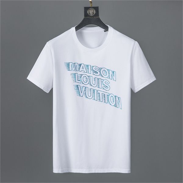 

fashion mens designer t shirt summer letter prints short sleeve couples tees poloasian code m-3xl xz69, White;black