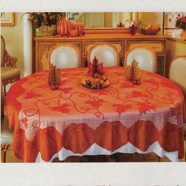 

table cloth christmas thanksgiving lace fireplace pumpkin mantle scarf decor se