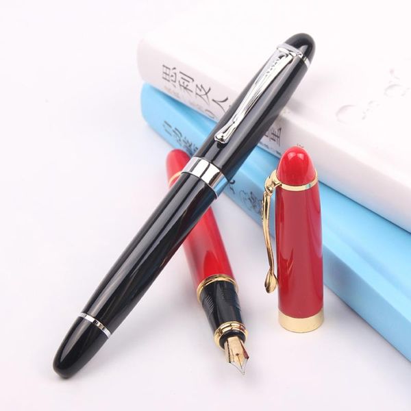 

1pcs metal business fountain pen for stationery school&office writing calligraphy signing pens