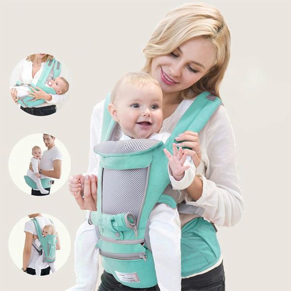 

carriers, slings & backpacks ergonomic baby carrier infant kid hip seat kangaroo sling front facing backpack for travel outdoor activity gea