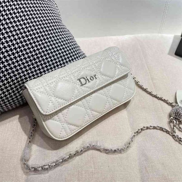 

small bag women's 2021 fashion lingge chain messenger versatile one shoulder square luxuryss designerss yw