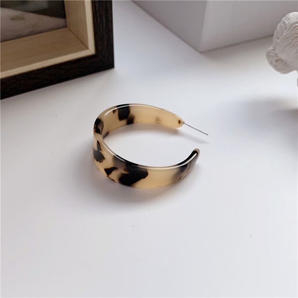 

temperament and atmosphere leopard charm print earrings female retro designer luxury wedding anniversary birthday gift for girlfriend not fa, Golden