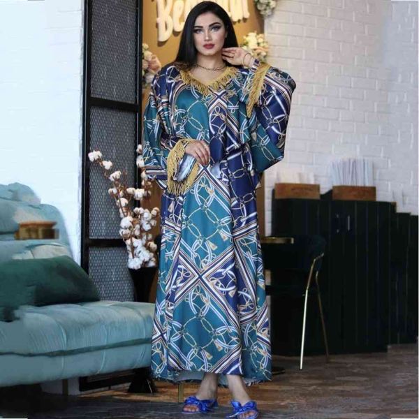 

dresses 2021 african traditional wear dashiki maxi for women plus size clothes gold tassel lady dress wedding party robe, Black;gray