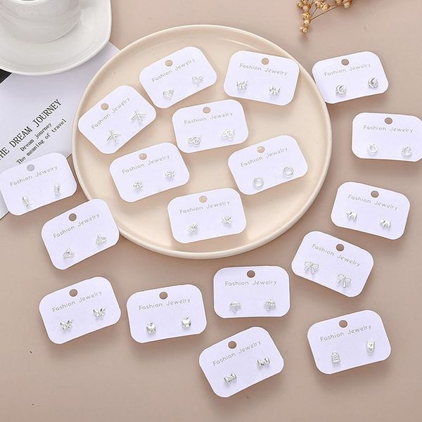 

stud 1pcs stainless steel mini earrings lock bike airplane butterfly cartilage tragus lobe ear piercing jewelry, Golden;silver