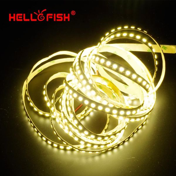 

strips rgb led strip light colorful diode tape flexible backlight 12v 5m 600 120 led/m 5054 ip65 ip67 waterproof