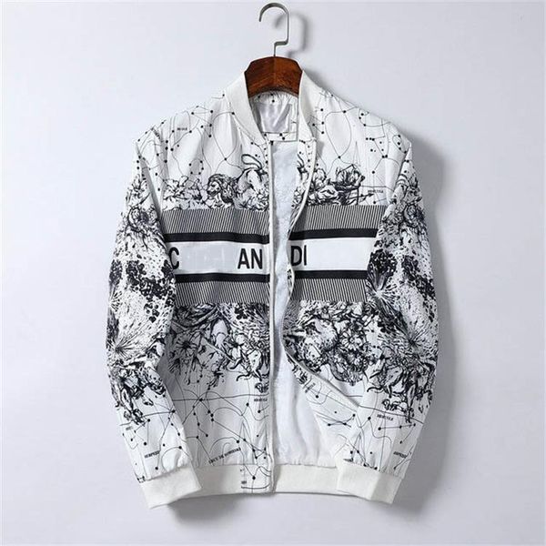 

classic print men's jacket instagram fashion hoodie trench designer women's casual dust-proof clothing fall personality charm zppe, Black;brown