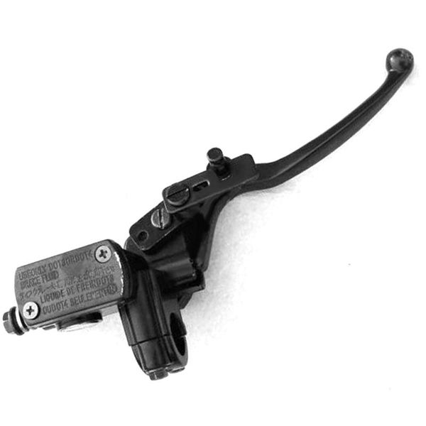 

handlebars right motorcycle hydraulic clutch brake lever master cylinder pump for 50-125cc scooter pocket bike motocross -black