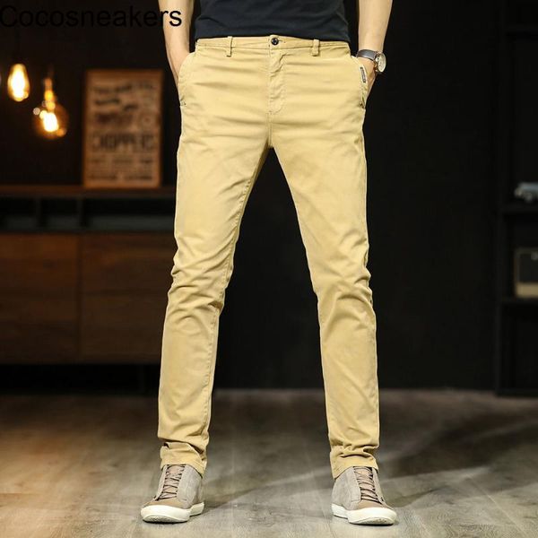 

men's pants heavy washed retro urban labeling elastic casual control, Black