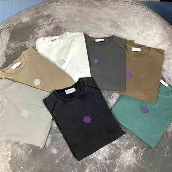 

men's t-shirts and worn loose in summer embroidery simple crew neck couple short sleeves fashion polo shirt pg05, White;black