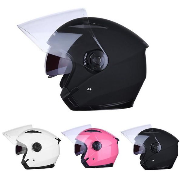 

motorcycle helmet half halfcovered double lens four season electric vehicle antifog l xl 2xl benchmark helmets