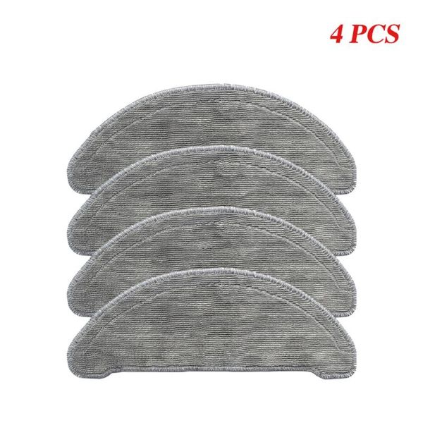 

shower curtains 4pcs/10pcs for eve plus robot vacuum cleaner microfiber mop cloth