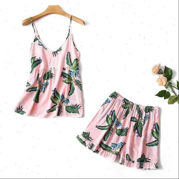 

pajamas two piece summer women sleepwear s set sleeveless silk  xxl, Black;red