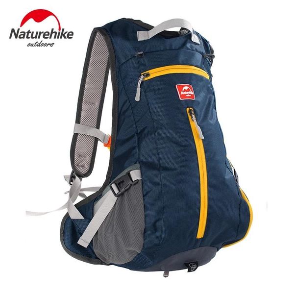 

naturehike 15l ultralight waterproof nylon backpack quick-dry adjustable small shape large capacity cycling camping rucksack outdoor bags