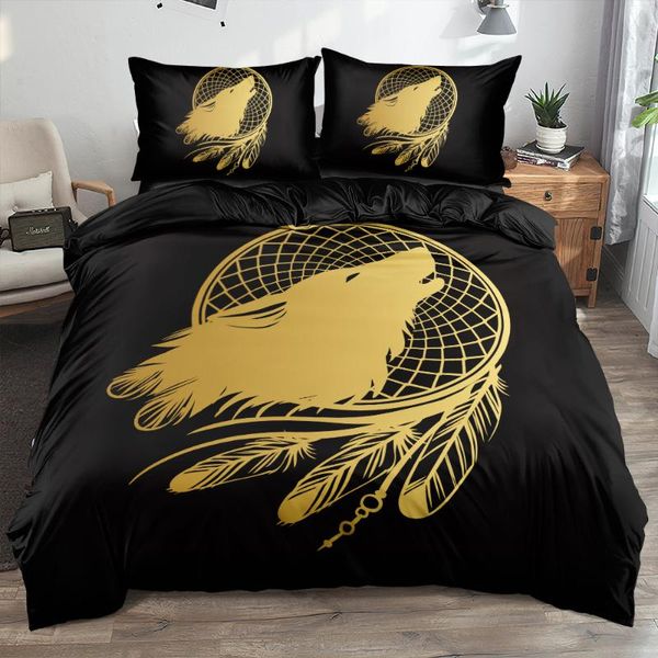 

bedding sets 3d bohemian duvet cover set comforter covers pillow king  full twin size black custom design bedclothes