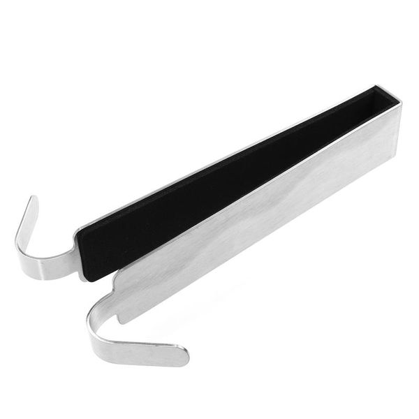 

hooks & rails 1pc glass door hanging hook punch-hanger over rack for bathroom