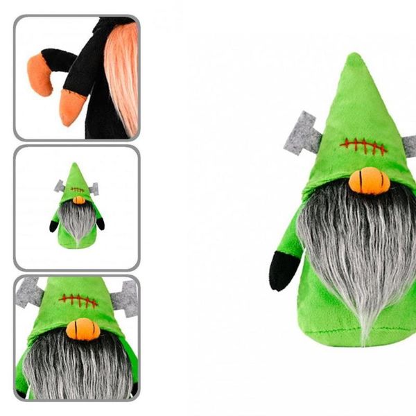 

party hats flexible innovative delicate cartoon cute halloween dwarf gnome doll flannel eye-catching for home