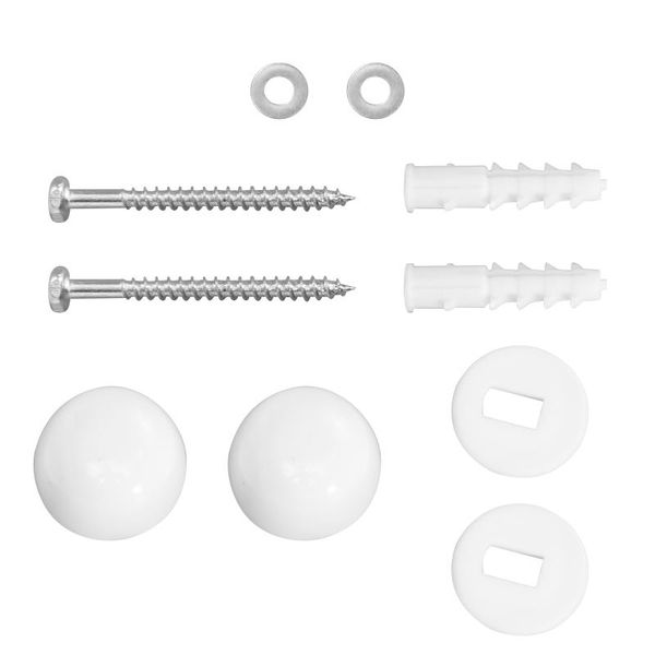 

toilet seat covers 2 sets floor fixing screws decorative hat cover accessories